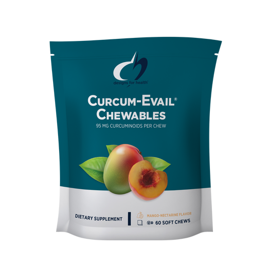 Curcum-Evail Chewables 60 soft chews Mango-nectarine